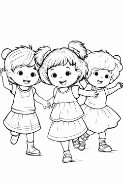 kids dancing with their teddy bears