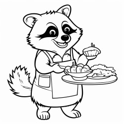food critic raccoon