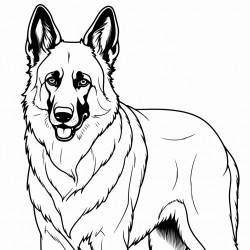 belgian malinois with long hair