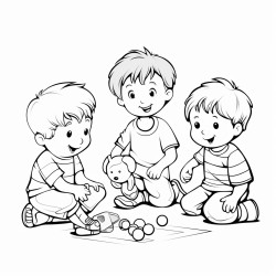 kids playing