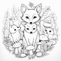cute forest animals