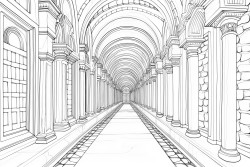 tower hallway