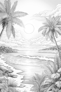 beach sunrise