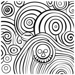 pasalo a solo lineas para colorear
