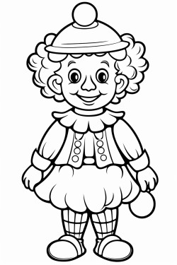un clown