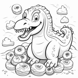 dinosaurs and donuts