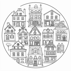 different houses from around the world