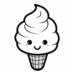 ice cream cawai