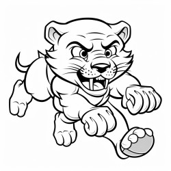 panther football player