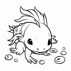 axolotl cute