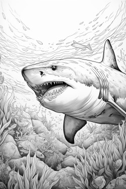 great white shark