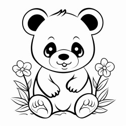 cute panda