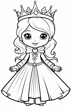 a kid with a snow queen costume