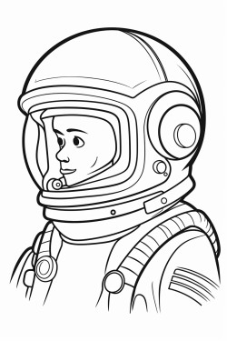 un mono encontrando un casco de astronauta