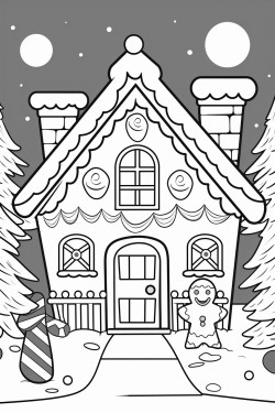 christmas gingerbread house