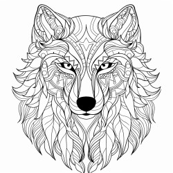 i would like the image with adult coloring lines