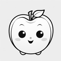 cute apple