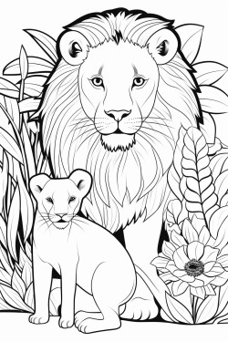 animales de safari