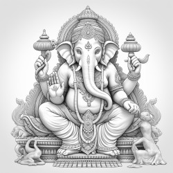 a ganpati ideol