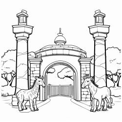 zoo park entrance