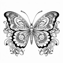 butterfly on flower