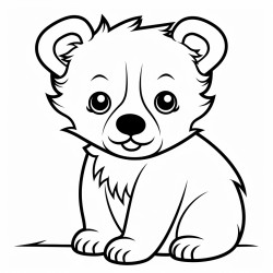 a cute icelandic bear