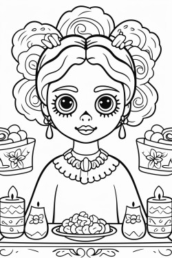 ofrenda del dia de muertos