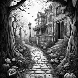 spooky halloween time