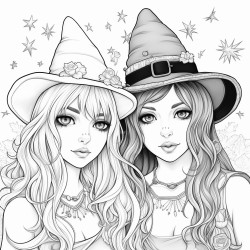 witchy cute girls