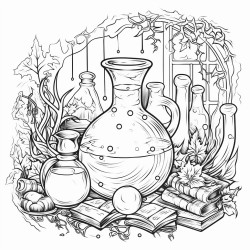 magical potion brewing