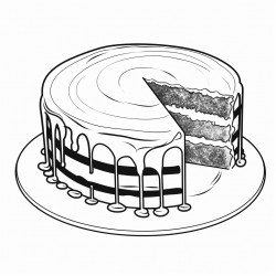 boston cream pie layers of cake and cream topped with a chocolate ganache