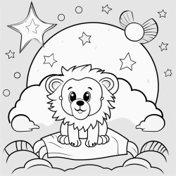 blanco y negro para colorear