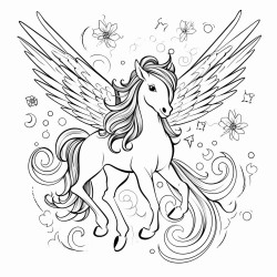 licorne aile