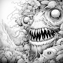 sweet monster  coozy  fantasy  details