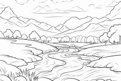 beautiful lanscape scenery