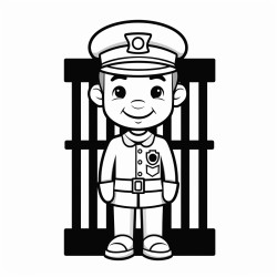 prisoner police machin