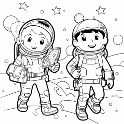 explorers on the sun