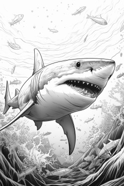 great white shark