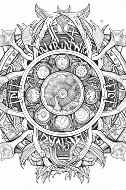 mandala curse words