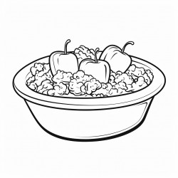 apple crisp a simple dessert with sliced apples baked under a crumbly oat topping