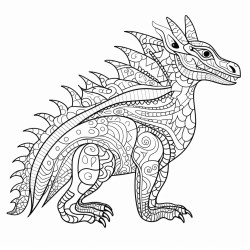 a single oaxacan alebrije