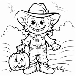 halloween scarecrow