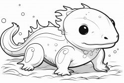 axolotl cute funny