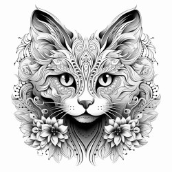 cat mandala