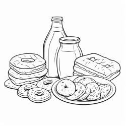 wheat based products like bread dough cereal alcohol donuts cake all bran pasta