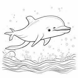 whale swimming in the ocean