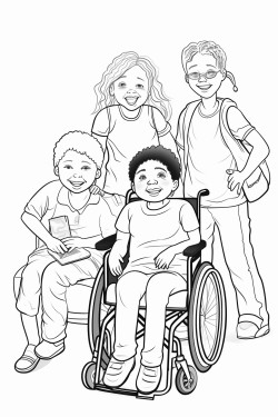 happy people with disabilities