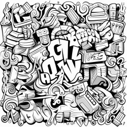 graffiiti text rofs crew