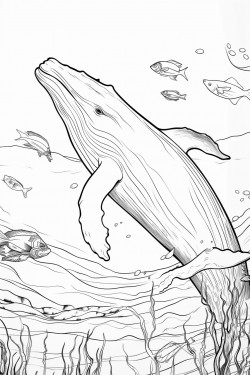 whale eating ice cream