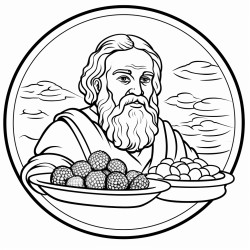 plato de lentejas con mote